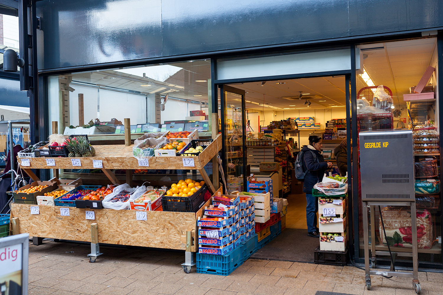 Groente, fruit & levensmiddelen - Winkeloverzicht